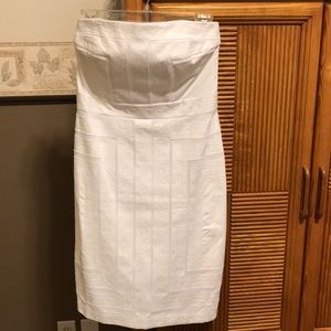 White House Black Market -Strapless White Dress